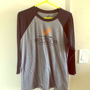 Peltzer Winery baseball t-shirt